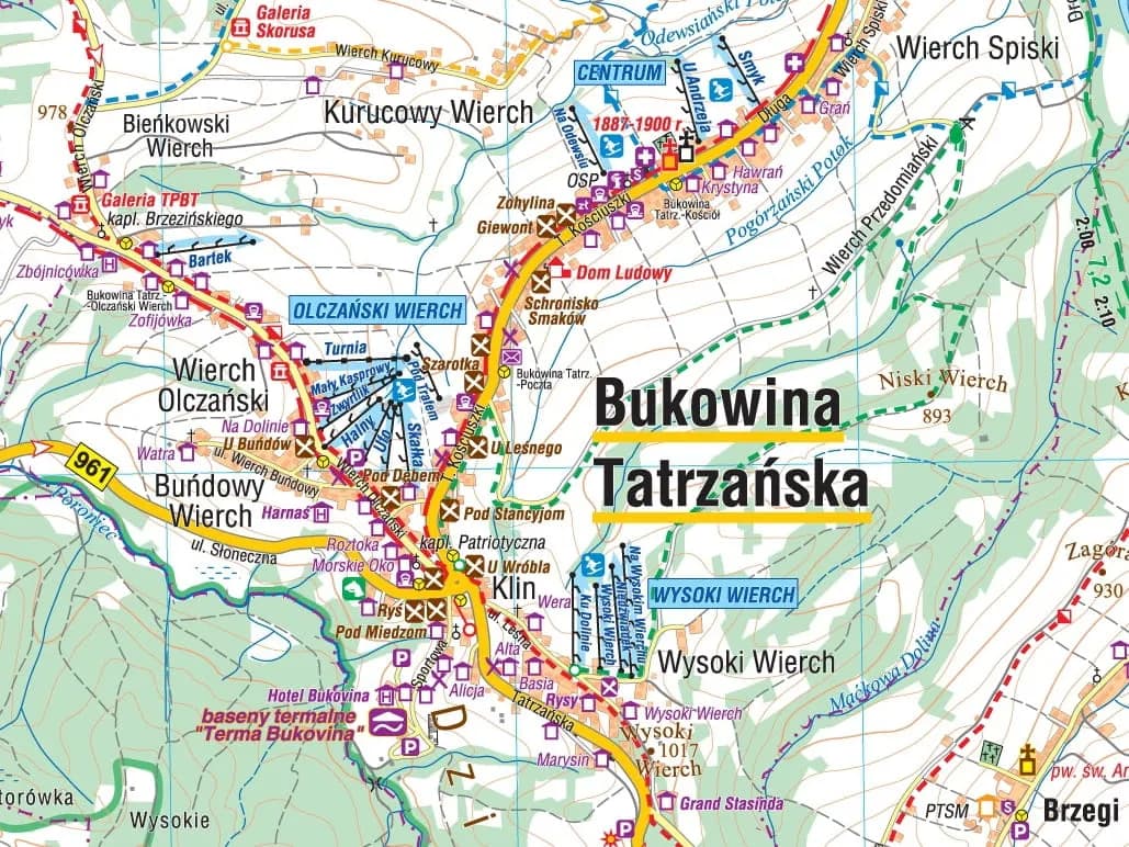 Ile km z Zakopanego do Bukowiny Tatrzańskiej? Sprawdź najkrótsze trasy